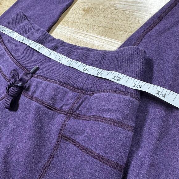 Lululemon Women's Size 4 Purple Dance Studio Cotton Blend Pants Good Condition - Picture 6 of 8